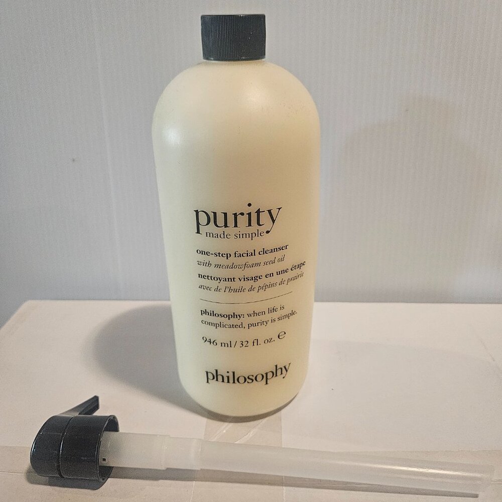 Philosophy Purity Made Simple Facial Cleanser 32 oz. (includes pump)